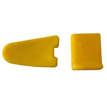 Imagem de Caixa com 20 pacotes, 6 pares/pacote, inserção de plástico de trocador de pneu | Protetor de aro de nylon para cabeça de montagem de devolução, parte de máquina de pneu | Protetor de cauda | Kit de acessórios de proteção para reparo de pneus, 09YCL