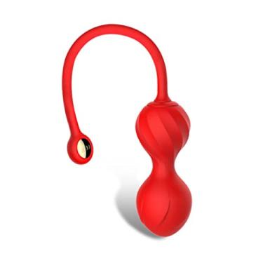 Imagem de Vibradores App Sem Fio Controle Remoto Estimulador Clitóris Mamilo Estimulador Bluetooths Kegel Bola Sexual Brinquedo Feminino Adulto Zatla (Vermelho)