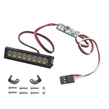 Imagem de Share Goo Kit de simulação de lâmpada de teto com barra de luz LED para carro 5-8,4 V compatível com Traxxas TRX-4 Trx4 Axial SCX10 90046 RC4WD D90 CC01 RC Car Crawler Truck