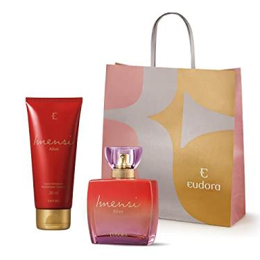 Imagem de Eudora Kit Imensi Alive: Desodorante Colônia 100ml + Loção Hidratante 200ml + Sacola Presente