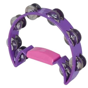 Imagem de Pandeirola Meia Lua Spanking Policarbonato Roxo/Lilás