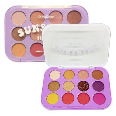 Imagem de Paleta de Sombras Ruby Rose Sunshine Flavor 9,88g