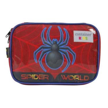 Imagem de Estojo Box Soft Luxo Container Kids Spider Man World Dermiwi
