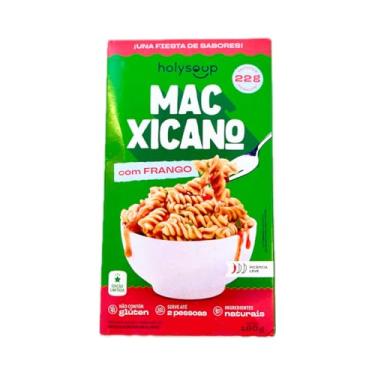 Imagem de Macarrão MacXicano com Frango Sem Glúten HolySoup HolyMac - 180g