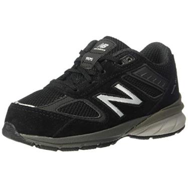 Imagem de New Balance Tênis infantil 990 V5, Preto/prata, 4 X-Wide Infant
