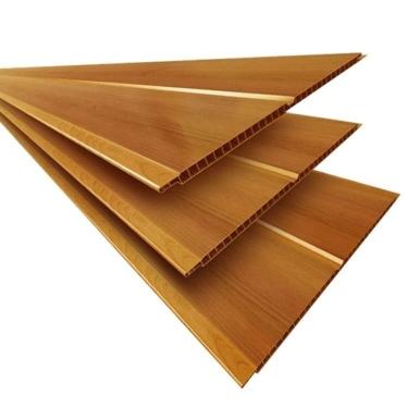 Imagem de Kit 5 Caixas com 30 M² Forro de Pvc Polifort 8mm X 20cm X 3m m² Mogno