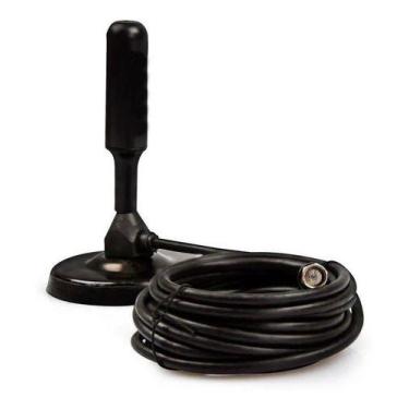 Imagem de Antena Digital Amplificada Hdtv Uhf Vhf Com Cabo De 5m  - Lotus