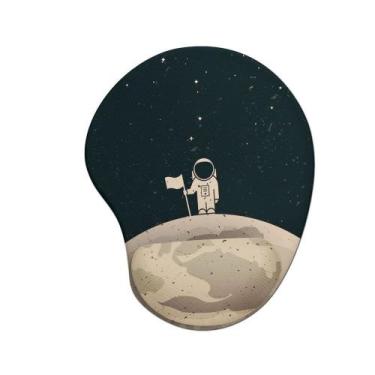 Imagem de Mouse pad Ergonômico Astronauta Cute - Starnerd