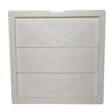Imagem de Grade Grelha Acabamento Interno Para Duto De 100mm Branco - Plastideal