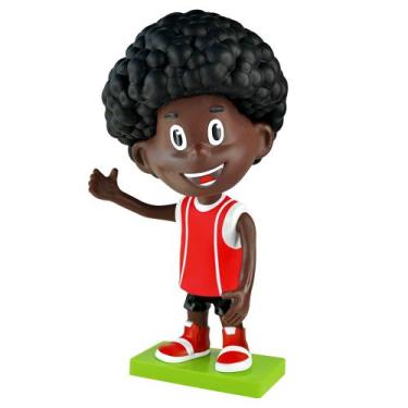 Imagem de 3 Palavrinhas Boneco Em Vinil 2997 Figura Articulada - Lider Brinquedo