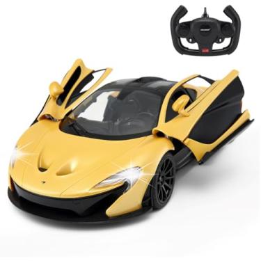 Imagem de PowerTRC 1:14 Scale Mclaren P1 Model Super Car with Functional Lights | Open Doors Push Button | Yellow