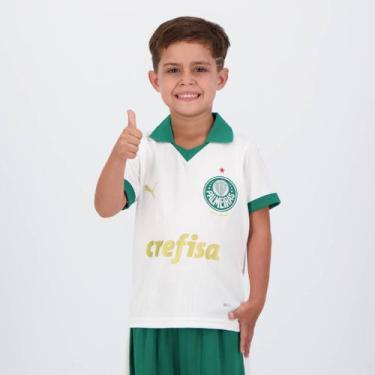 Imagem de Camisa Puma Palmeiras II 2024 Juvenil, 10 ANOS