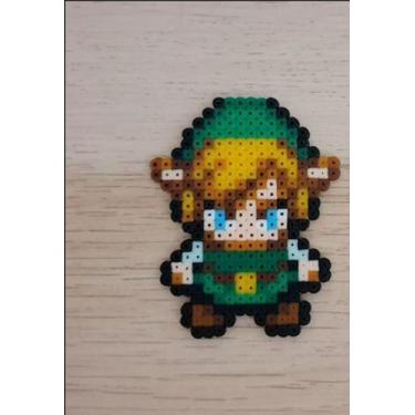 Imagem de Link - The Legend of Zelda - Figura Pixel Art - Bitxelados