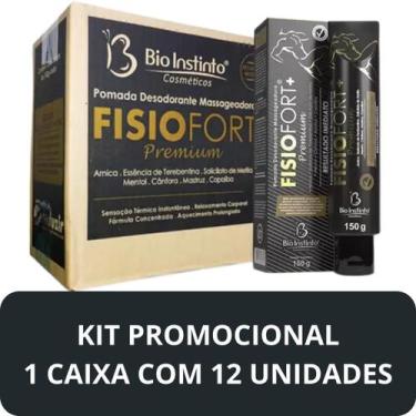 Imagem de Pomada Desodorante Massageadora Bio Instinto Fisiofort Premium Bisnaga