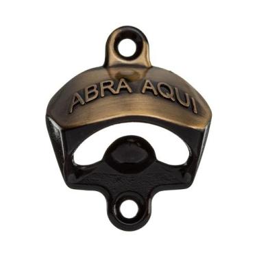Imagem de Abridor De Garrafa Abra Aqui Pequeno Decoração 1 Peça - Metallica Aces