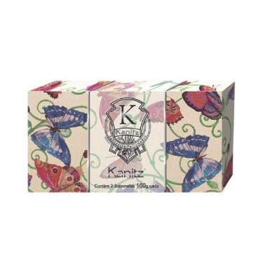 Imagem de Estojo de Sabonete Kanitz Butterfly Garden 2X160 G