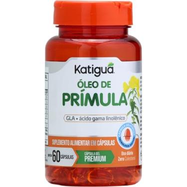 Imagem de KATIGUÁ Óleo De Prímula Max Óleo De Borragem Gergelim De Trigo Vitamina E Sem Sabor Para Mulheres Katiguá 60 Cápsulas Soft Gel • 30 Doses Laranja