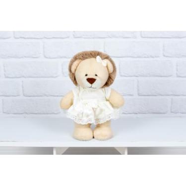 Imagem de PELUCIA SAFARI LEÃO AMORE 25 CM - PARA DECORAÇÃO/VESTIDO COM LESE (palha liso)