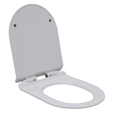 Imagem de Assento Termofixo com Soft Close para Vaso Sanitário Amazonita Pingoo.casa - Branco