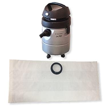 Imagem de 3 Sacos Refil Coletor de Papel Descartável para Aspirador de Pó Electrolux A20 Smart - Bocal de 6,5cm