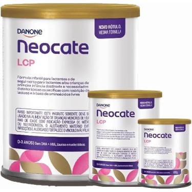 Imagem de 3 Latas Fórmula infantil em pó LCP 400g - Validade Longa