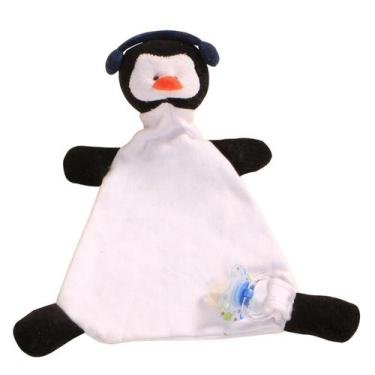 Imagem de Naninha Bebê Cheirinho Porta Chupeta com guizo e prendedor de chupeta 