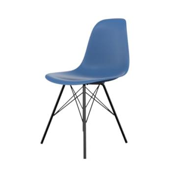 Imagem de CADEIRA EAMES TOWER PRETO CX 1 - PP AZUL ACO