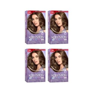 Imagem de Coloraçao Koleston 61 Louro Cinza Escuro-Kit C/4Un