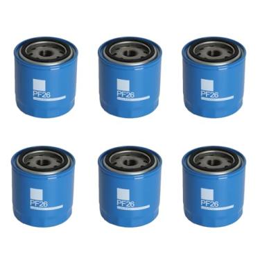 Imagem de Filtro de óleo PF26 adequado para chevy Silverado adequado para GMC Sierra 2500HD 3500 HD para motor diesel Duramax 6,6L 2020-2024 (pacote com 6)
