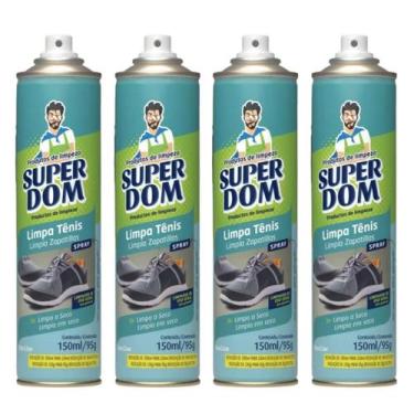 Imagem de Kit 4 Limpa Tênis Super Dom 150Ml/95G - Domline