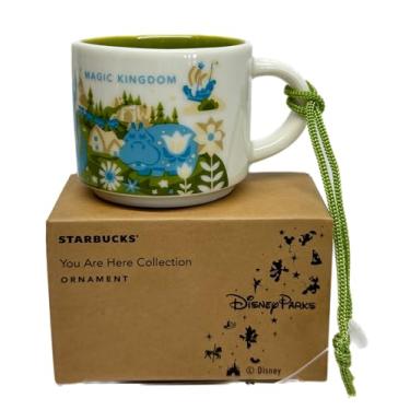 Imagem de Disney Caneca Parks Magic Kingdom You Are Here Starbucks Enfeite de 59 ml