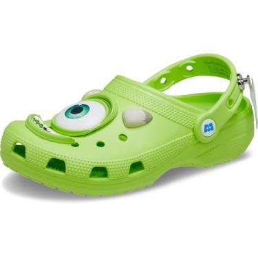 Imagem de Crocs Tamanco unissex adulto da Disney e Pixar Monsters, Mike Classic Clog, Mike Wazowski, 36