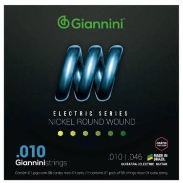 Imagem de Encordoamento Giannini P-guitarra Niquel 0.010 Geegst.10
