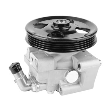 Imagem de WMPHE Bomba de direção hidráulica com polia compatível com Ford Transit-150 Transit-250 Transit-350 Transit-350 HD 3.5L V6 2015 2016 2017 2018 2019 2020 2021 2022 2023 2024, substituição para CKK