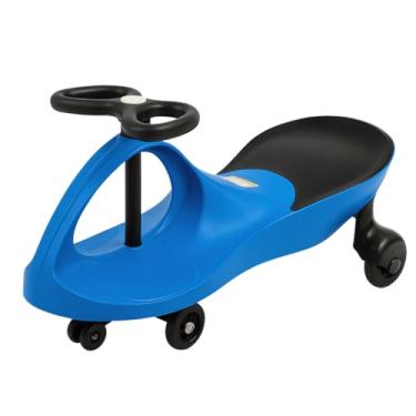 Imagem de Carrinho Rolimã Infantil Kidino Twister Carrinho de Rolimã Infantil Resistente, Seguro e Super Divertido Azul Com Preto