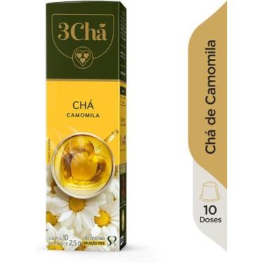 Imagem de Cápsulas Três Corações Caixa com 10 Cápsulas, Chá Camomila