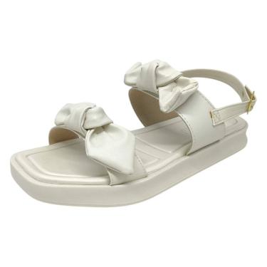 Imagem de Sandália Feminina Flatform Nó Moderna Clássica Moleca