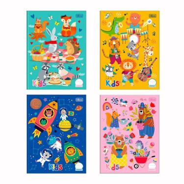 Imagem de Caderno brochura capa dura linguagem Sapeca 40 fls Tilibra