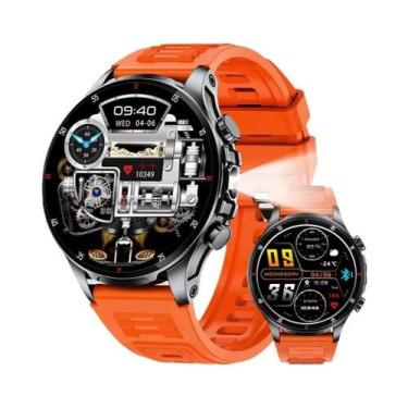 Imagem de Relógio Inteligente Masculino Para Atividades Ao Ar Livre Com Tela HD 