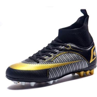 Imagem de Sapatos de futebol para homens Breathing Long Spikes Rubber Sole - Yiw