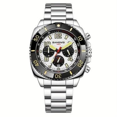 Imagem de RelógioDesign com mostrador fosco, cronómetro, código de tempo - Bangw