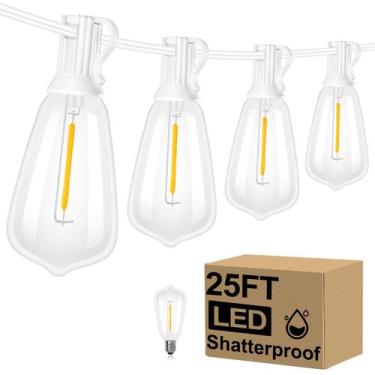 Imagem de Lâmpadas E12 LED impermeáveis String Light Brightever 7,6 m 13