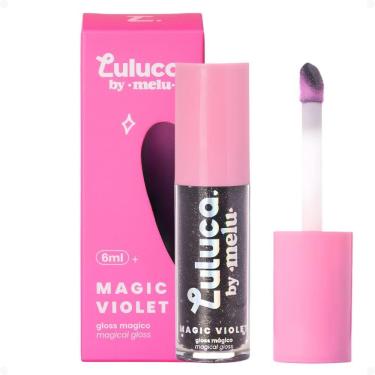 Imagem de Gloss Mágico Labial Luluca By Melu Magic Violet Rr-l6410