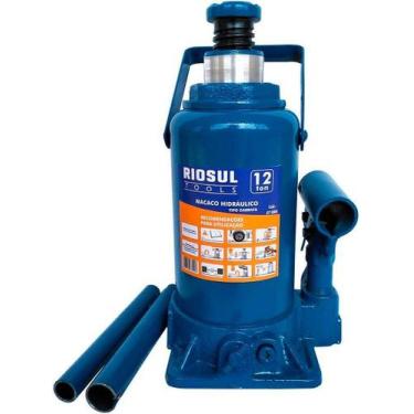 Imagem de Macaco Hidráulico Tipo Garrafa para 12 Toneladas com Fuso de Regulagem