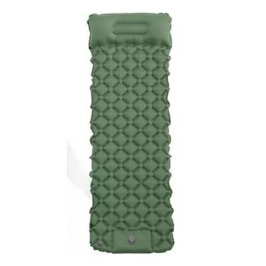 Imagem de Colchão Automático Inflável De Acampamento Ao Ar Livre 2 Em1 (verde A121)