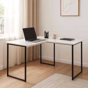 Imagem de Mesa Max Em L Para Escritório (Branco)