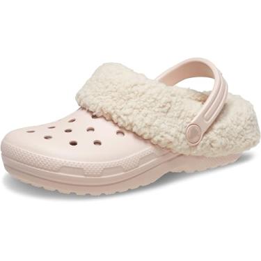 Imagem de Crocs Tamanco infantil unissex clássico Blitzen IV, Quartzo, 1 Little Kid