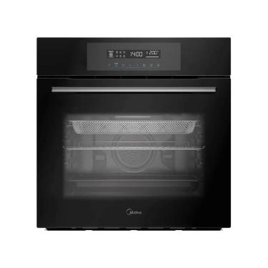 Imagem de Forno Elétrico de Embutir Midea Multifuncional Grill 80L Preto Touch com Airfryer TST80P2