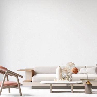 Imagem de HorryHaus Papel de parede texturizado branco, papel de parede de vinil autoadesivo removível para paredes, móveis e armários, papel de parede DIY para decoração de casa amigável para locatários (38 x