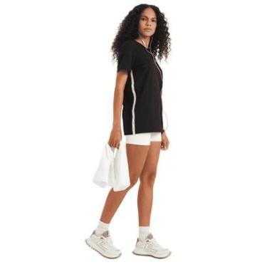 Imagem de Camiseta Colcci Comfort Preta Feminina-Feminino